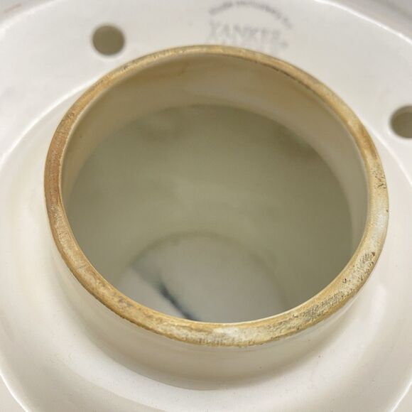 Yankee Candle Peppermint Pals Candy Cane Ceramic Candle Shade Holiday Christmas - Picture 6 of 7